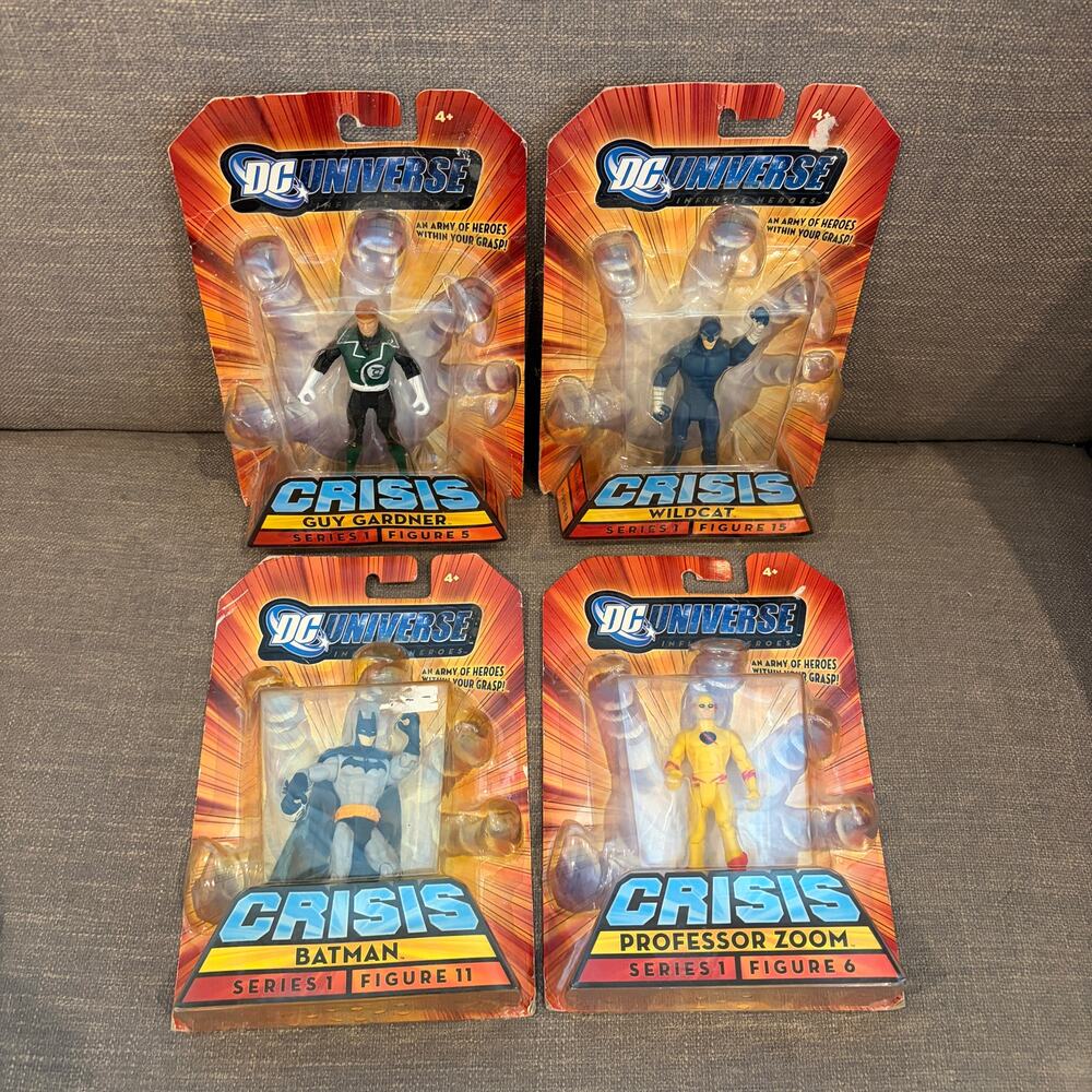 DC Universe Infinite Heroes Crisis LOT 4 Figures Series 1 NEW